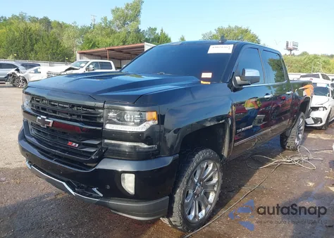 2017 Chevrolet Silverado 1500 2Lz из США, поврежденный, VIN 3GCUKSEJ5HG243755